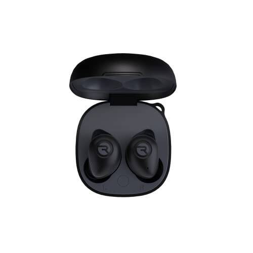 Raycon Fitness Bluetooth True Wireless Earbuds with Built in Mic, 56 Hours of Battery, IPX7 Waterproof, Active Noise Cancellation, Awareness Mode, and Bluetooth 5.3 (Black) - 1