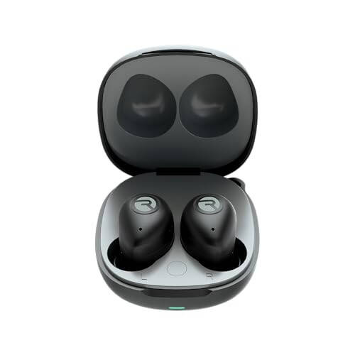 Raycon Fitness Bluetooth True Wireless Earbuds with Built in Mic, 56 Hours of Battery, IPX7 Waterproof, Active Noise Cancellation, Awareness Mode, and Bluetooth 5.3 (Black) - 7