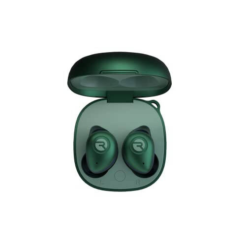 Raycon Fitness Bluetooth True Wireless Earbuds with Built in Mic 56 Hours of Battery, IPX7 Waterproof, Active Noise Cancellation, Awareness Mode, and Bluetooth 5.3 (Green) - 1