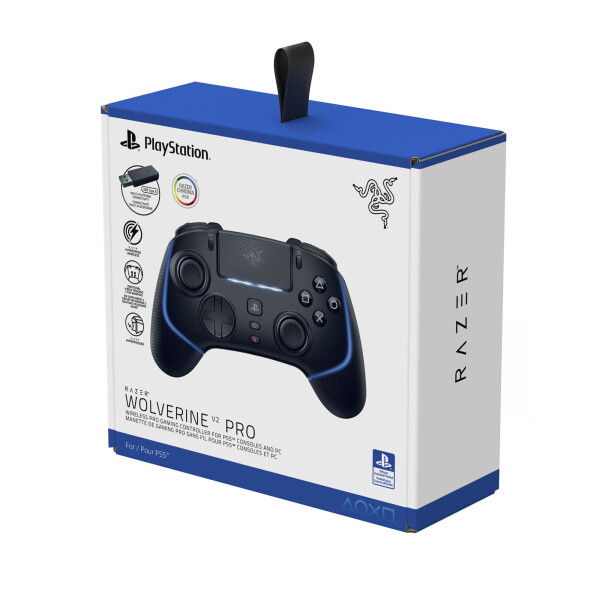 Razer Wolverine V2 Pro Wireless Gaming Controller PlayStation 5 Mecha-Tactile Buttons, Black - 9