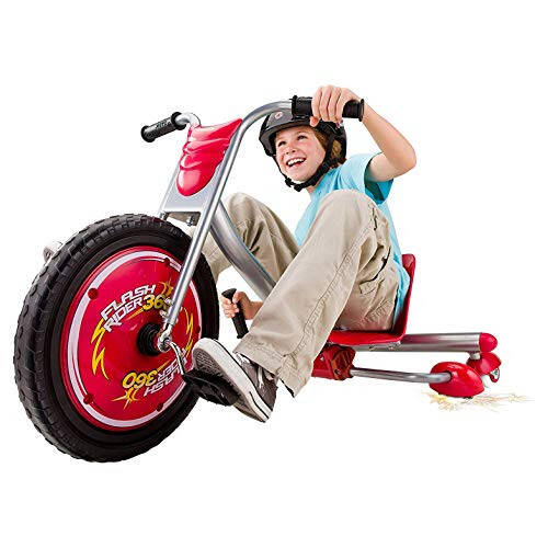 Razor 360 Caster Trike for Kids Ages 6+ - Replaceable Spark cartridges, Lightweight, MX Style Handlebars, for Riders up to 160 lbs - 8