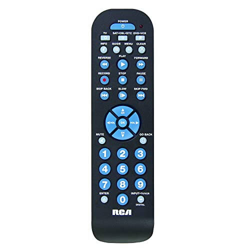 RCA 3-Device Universal Remote Control Platinum Pro, Easy Setup, Long Range IR, Replaces And Consolidates Most Major Remote Brands - 4