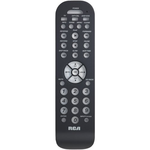 RCA 3-Device Universal Remote Control Platinum Pro, Easy Setup, Long Range IR, Replaces And Consolidates Most Major Remote Brands - 2