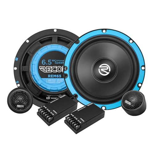 RECOIL REM65 Echo Series 6.5-Inch Car Audio Component Speaker System - 1