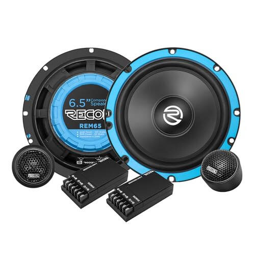 RECOIL REM65 Echo Series 6.5-Inch Car Audio Component Speaker System - 1