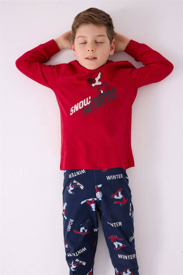 Red Boys' Pajama Set RP3437-2 - 2