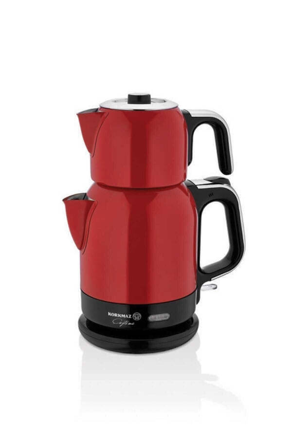 Red Chrome Çaytema Electric Kettle A331-05 - 2