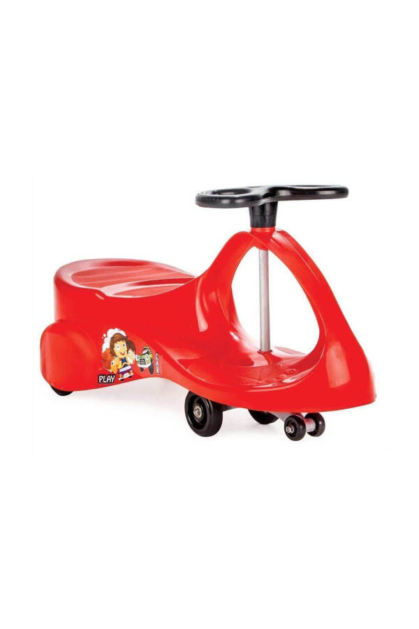 Red Red Pilsan Play Car Pedal-less Car - 1