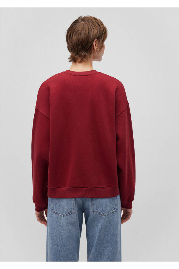 Red Sweatshirt with Logo Print 1s10177-70392 - 22