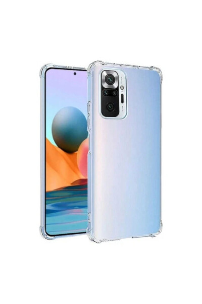 Redmi Note 10 Pro Case Antishock Corner Protection Shock Absorbing Crystal Clear Transparent Hard Silicone - 1