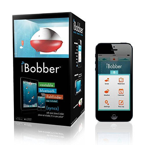 Reelsonar iBobber Ko'chma Simsiz Bluetooth Baliq Topuvchi Chuqurlik Topuvchi 135 fut Chuqurlik Oralig'i bilan 10+ soat Batareya Umri iOS va Android Ilovasi bilan Simsiz va Soat Ilovasi - 1