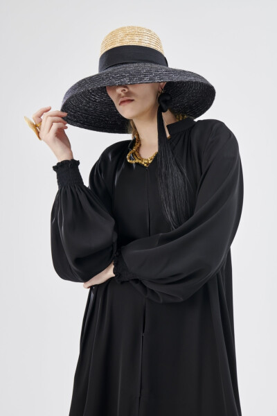 Reglan Kol Abaya Siyah - 1