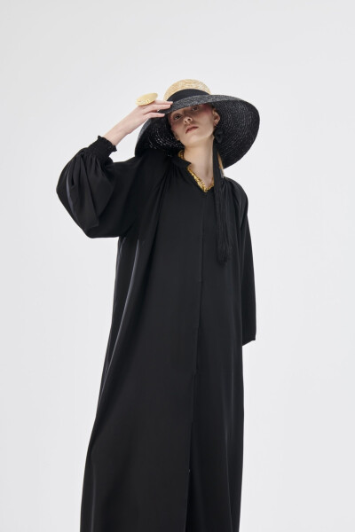 Reglan Kol Abaya Siyah - 4