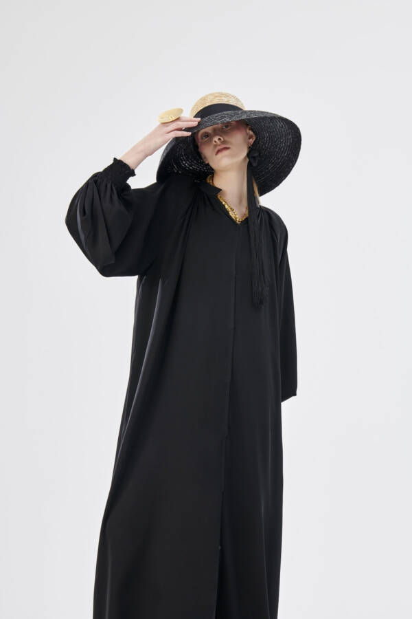 Reglan Kol Abaya Siyah - 4