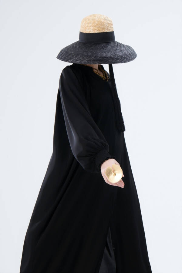 Reglan Kol Abaya Siyah - 5