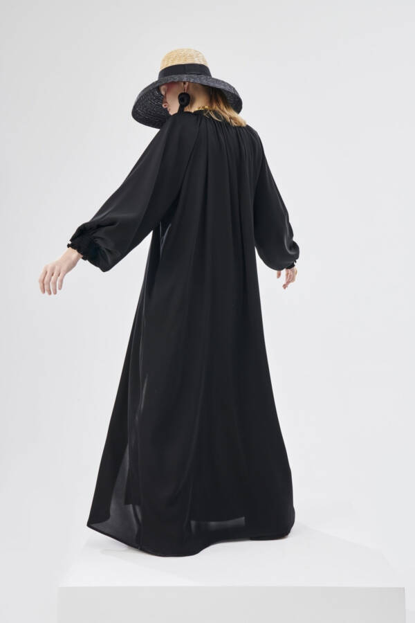 Reglan Kol Abaya Siyah - 7