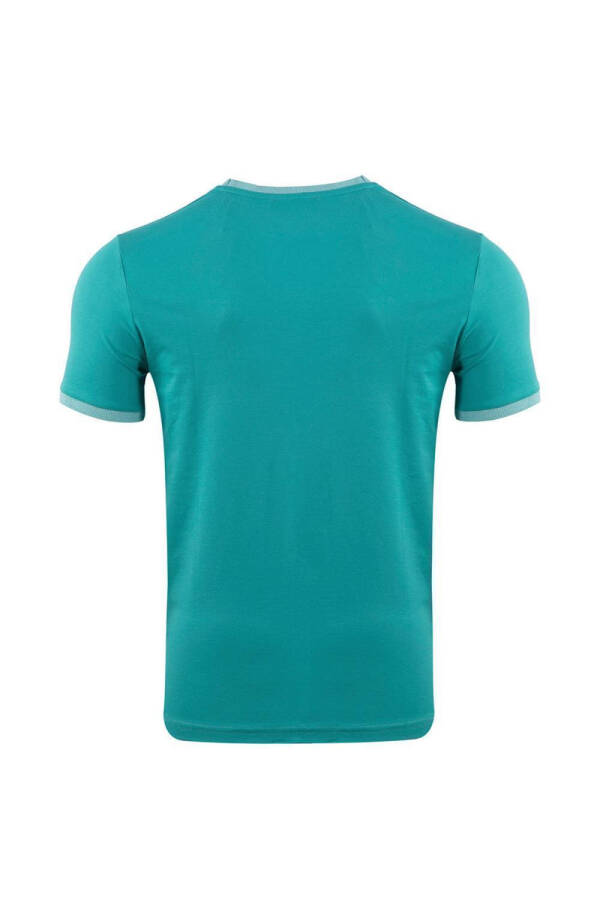 Regular Fit Bisiklet Yaka Baskılı T-shirt - 2