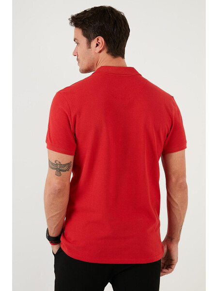 Regular Fit Buttoned Polo Collar Polo Men's T-Shirt 5902127 - 12