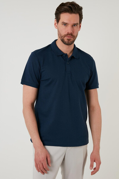 Regular Fit Cotton Button Down Polo T-Shirt 5902326 - 3