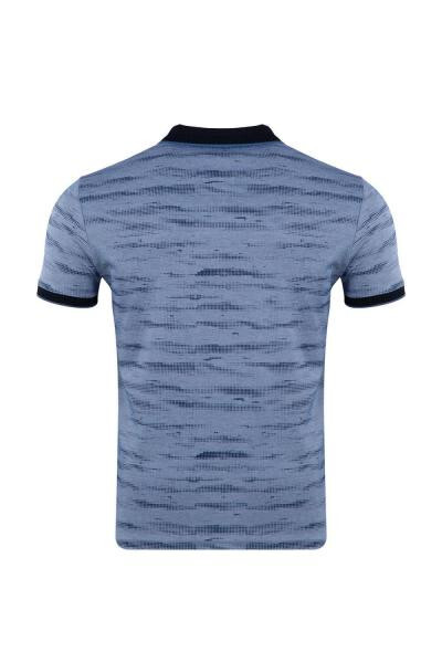 Regular Fit Fermuarlı Polo T-shirt - 6