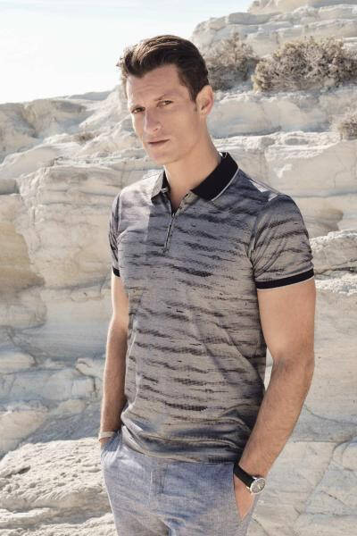 Regular Fit Fermuarlı Polo T-shirt - 5