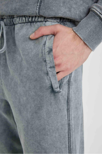 Regular Fit Fleto Pocket Sweatpants Grey - 9