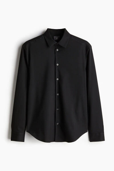 Regular Fit Gabardine Shirt - 3