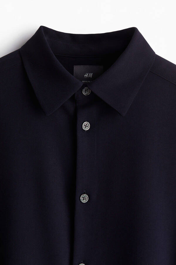 Regular Fit Gabardine Shirt - 6