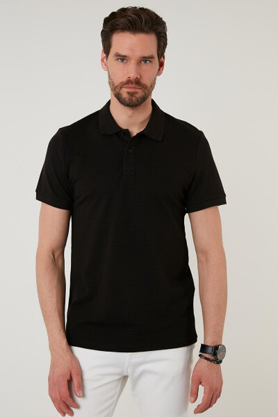 Regular Fit Pamuklu Düğmeli Polo T Shirt 5902326 - 4