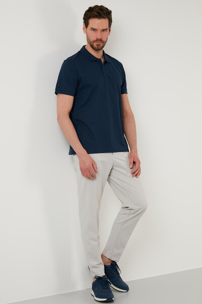 Regular Fit Pamuklu Düğmeli Polo Tişört 5902326 - 7