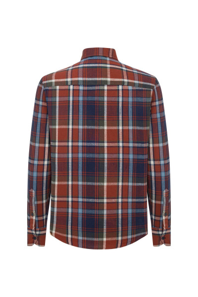 Regular Fit Plaid Shirt - 12