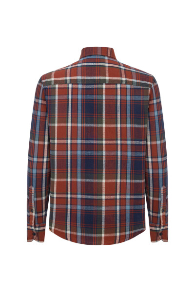 Regular Fit Plaid Shirt - 18