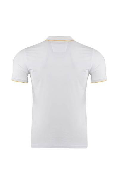 Regular Fit Polo Yaka Baskılı T-shirt - 6