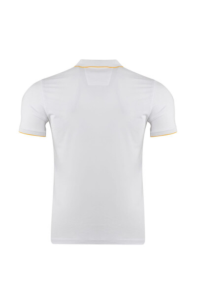 Regular Fit Polo Yaka Baskılı T-shirt - 3