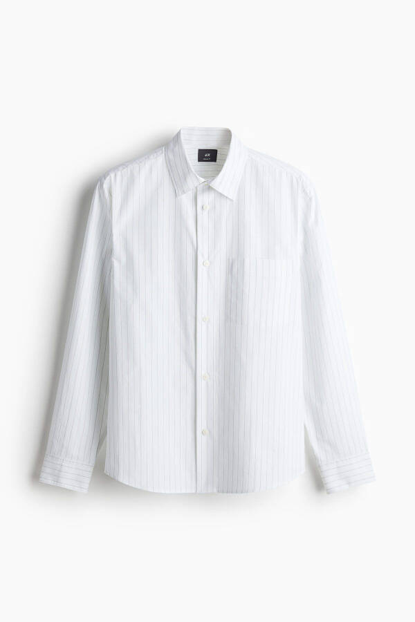 Regular Fit Poplin Shirt - 6