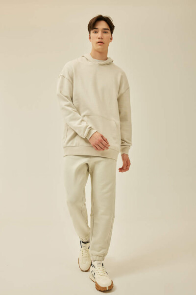 Regular Fit Sweatpants with Pockets - 3