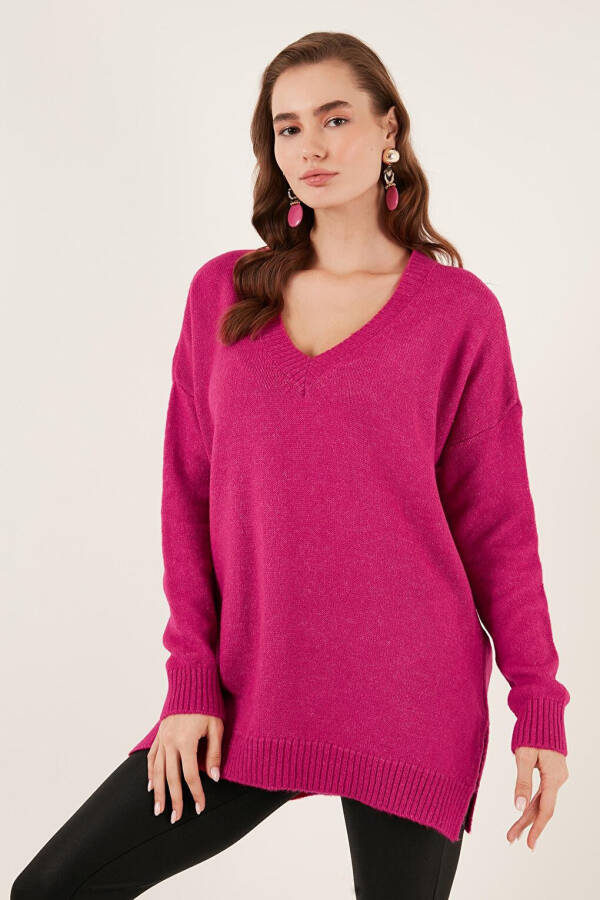 Regular Fit V-Neck Sweater 4616140 - 7