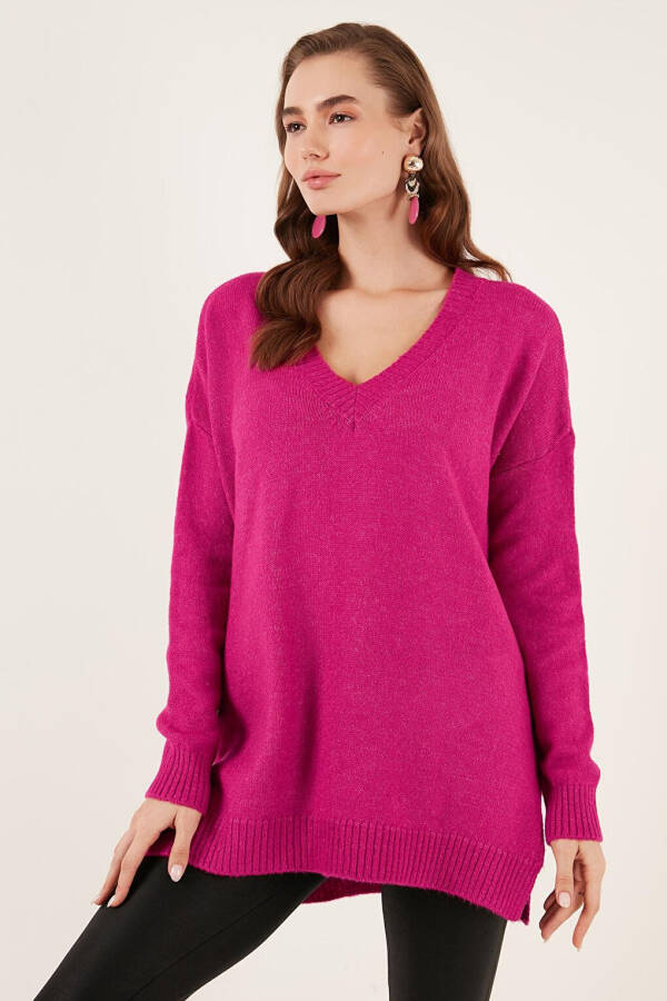 Regular Fit V-Neck Sweater 4616140 - 9