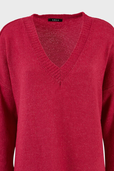 Regular Fit V-Neck Sweater 4616140 - 17