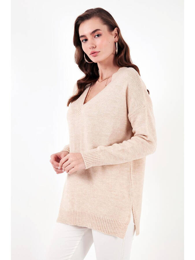 Regular Fit V-Neck Sweater 4616140 - 3