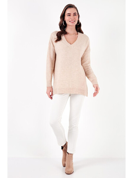 Regular Fit V-Neck Sweater 4616140 - 4