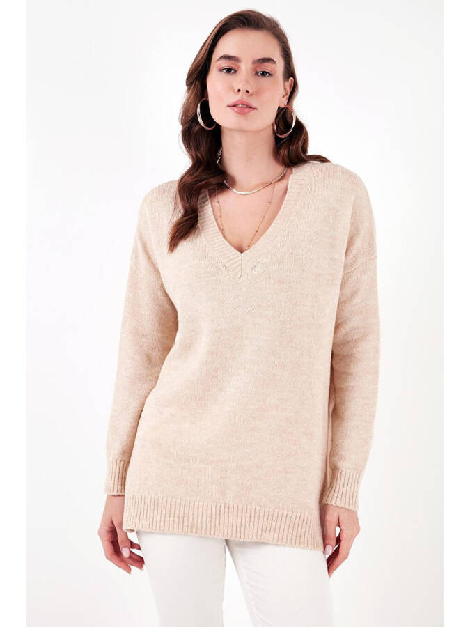 Regular Fit V-Neck Sweater 4616140 - 6