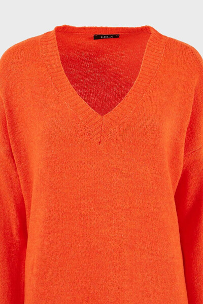 Regular Fit V-Neck Sweater 4616140 - 17