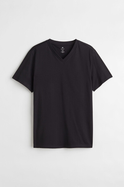 Regular fit V-neck T-shirt - 1