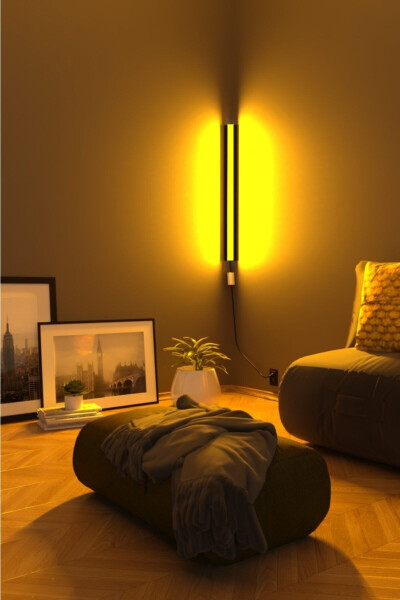 Remote Controlled Corner Rgb Led Table Lamp Sconce Night Light - 10