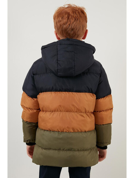 Removable Hooded Puffer Jacket with Plush Lining 57611967 - 10