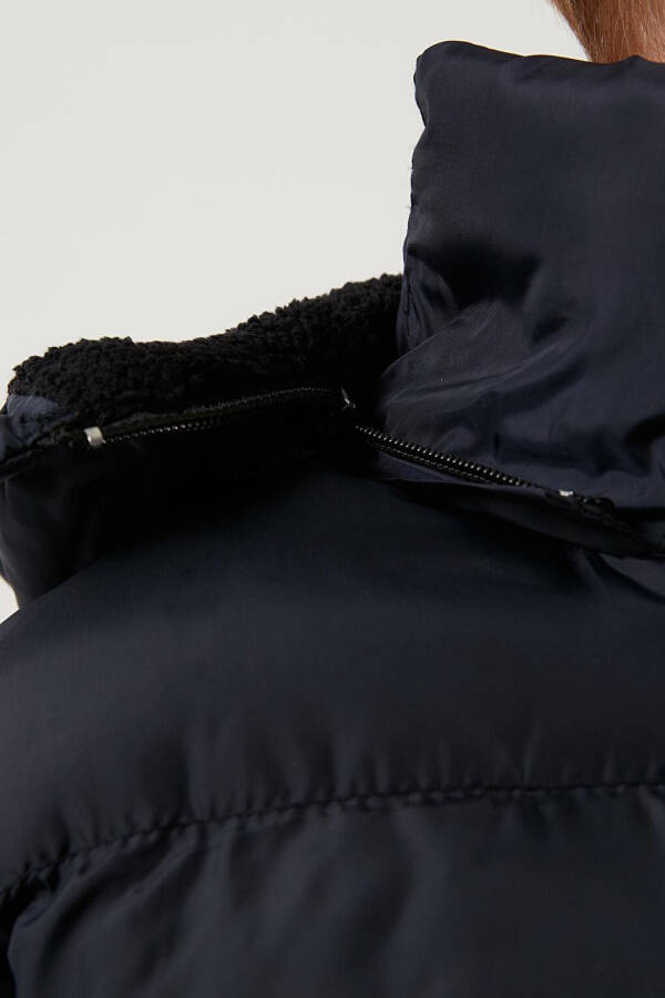 Removable Hooded Puffer Jacket with Plush Lining 57611967 - 4