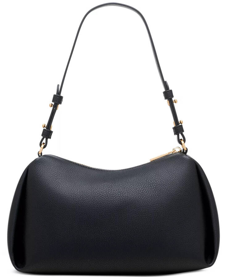 Remy Top Zip Shoulder Bag Blk/gold - 5