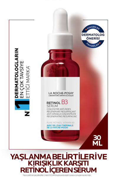 Retinol B3 Yaşlanma Ve Kırışıklık Karşıtı Serum 30ml - 25