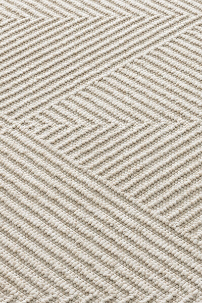 Retro Cream Cream Geometric Pattern Non-Slip Living Room Corridor Balcony Terrace Garden Sitting Room Rug 19270 - 7